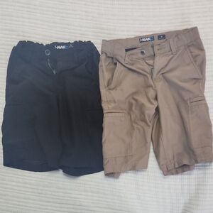 Tony Hawk Black Cargo Shorts - Boys